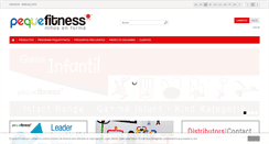 Desktop Screenshot of pequefitness.com